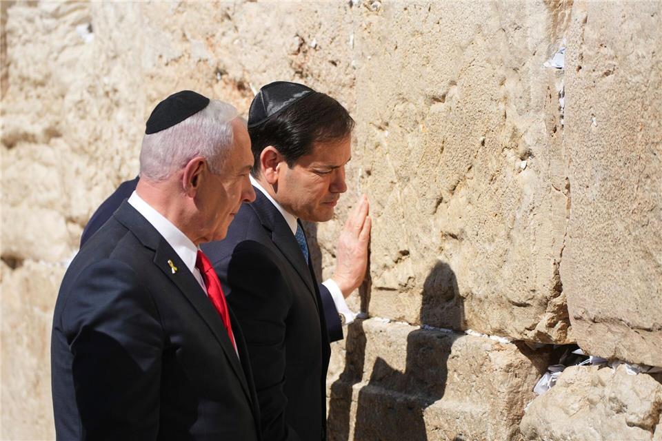 US-Außenminister Marco Rubio besucht IsraelAriel Schalit/AP/dpa