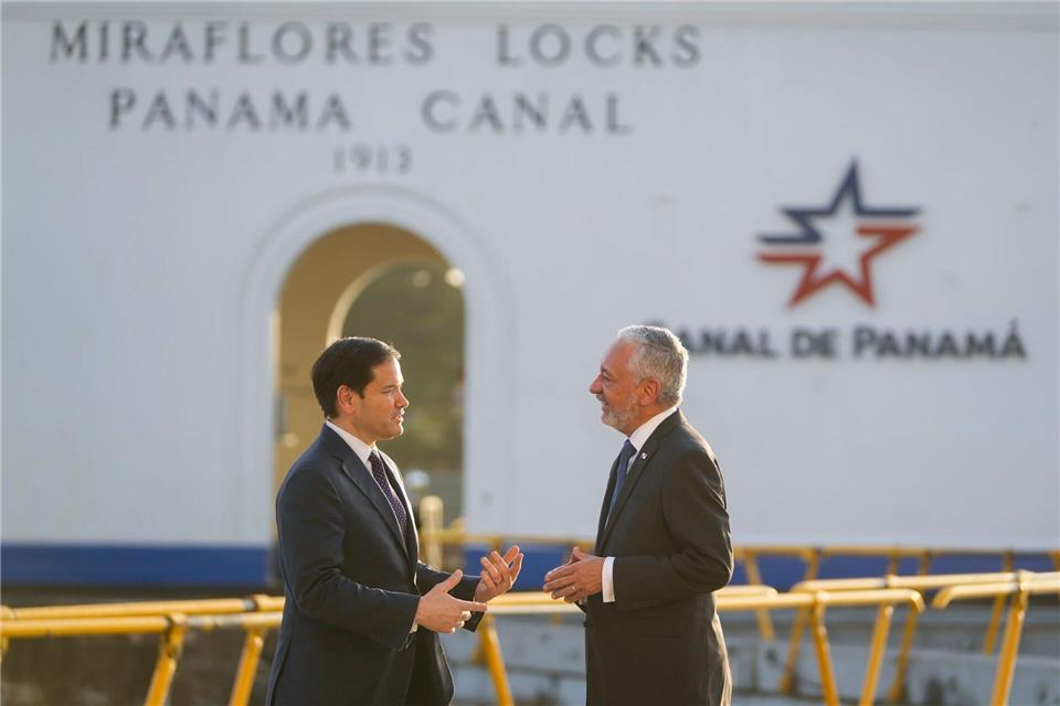 US-Außenminister Marco Rubio war erst vor wenigen Tagen in Panama zu Besuch. (Archivbild)Mark Schiefelbein/POOL AP/dpa