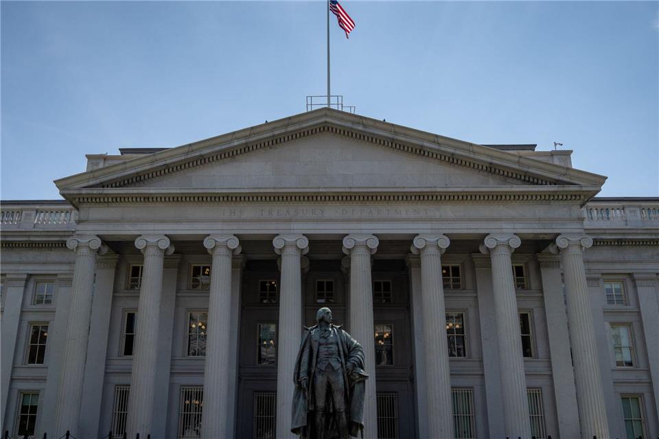 US-Finanzministerium: gut 81 Milliarden US-Dollar an eingenommenen Zöllen erstattet. (Archivfoto)Soeren Stache/dpa