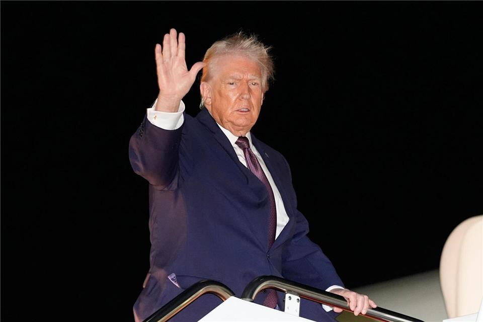 US-Präsident Donald Trump sieht Klima- und Migrationsforschung an Hochschulen kritisch. (Archivbild)Alex Brandon/AP/dpa