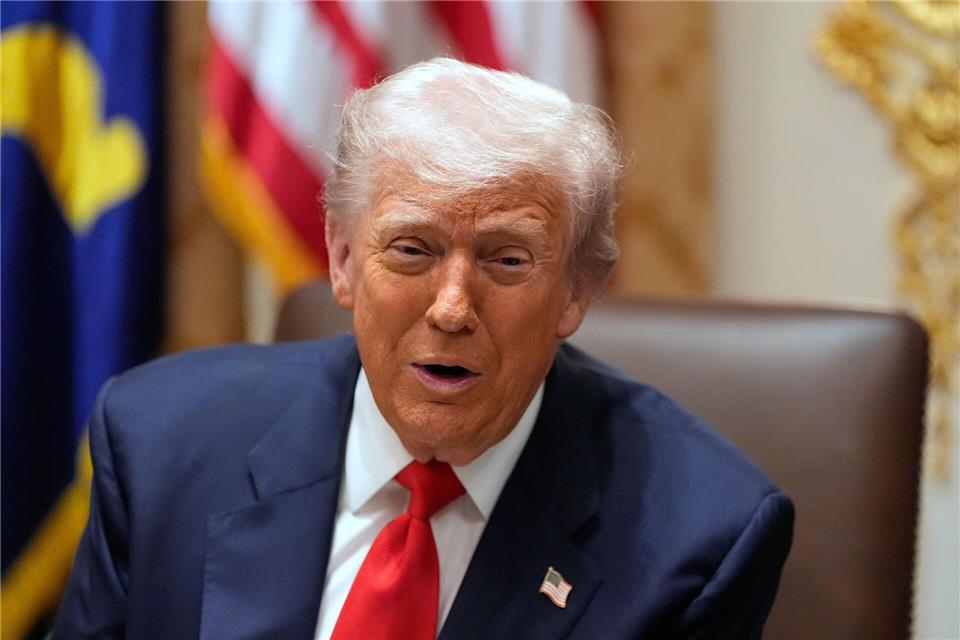 US-Präsident Donald Trump will die Hamas entwaffnet sehen - notfalls mit Gewalt.Alex Brandon/AP/dpa