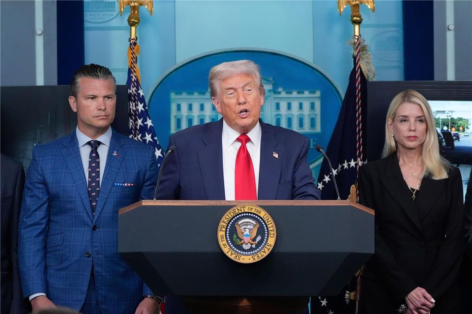 US-Präsident Donald Trump will erneut die Nationalgarde einsetzen.Alex Brandon/AP/dpa
