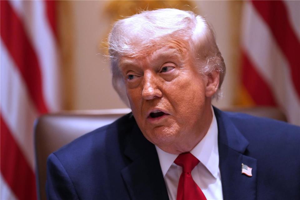 US-Präsident Donald Trump will während der NBA-Finals ein Spiel der New York Knicks besuchen.Jacquelyn Martin/AP/dpa