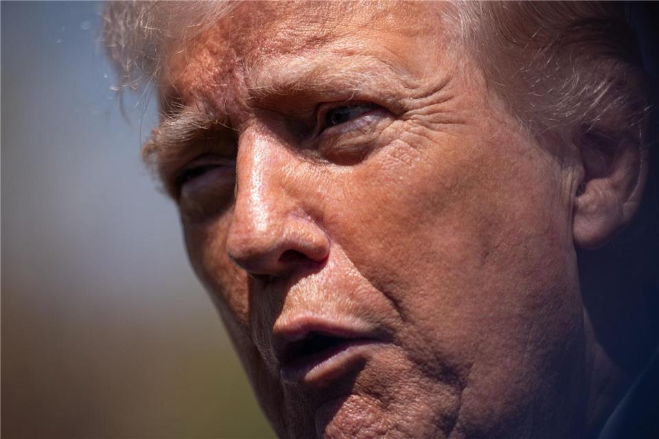 US-Präsident Trump einigt sich mit dem Iran auf eine Waffenruhe. (Archivbild)Julia Demaree Nikhinson/AP/dpa