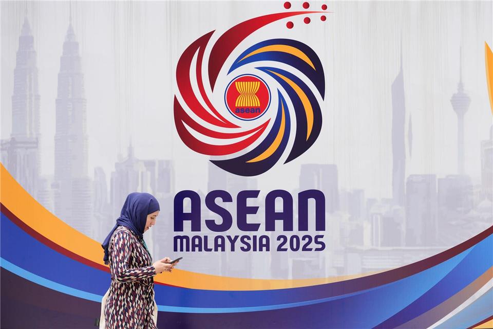 US-Präsident Trump hat bislang erst ein Mal an einem Asean-Gipfel teilgenommen.Vincent Thian/AP/dpa