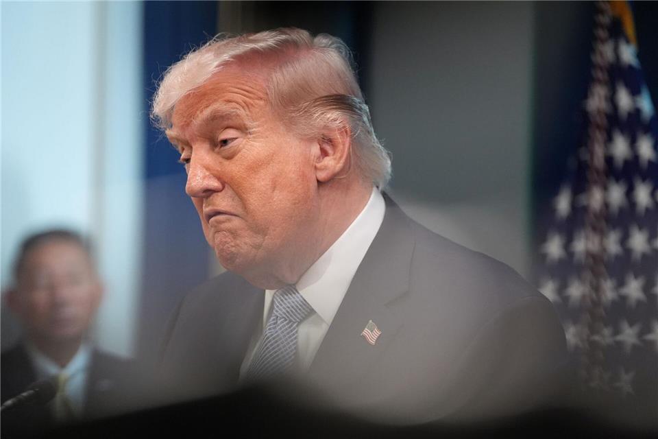 US-Präsident Trump hat erneut die Nato kritisiert. (Archivfoto)Alex Brandon/AP/dpa