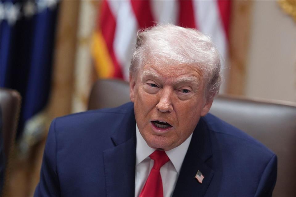 US-Präsident Trump hat seinen Kandidaten für die Nachfolge an der Spitze der Fed gefunden.Evan Vucci/AP/dpa