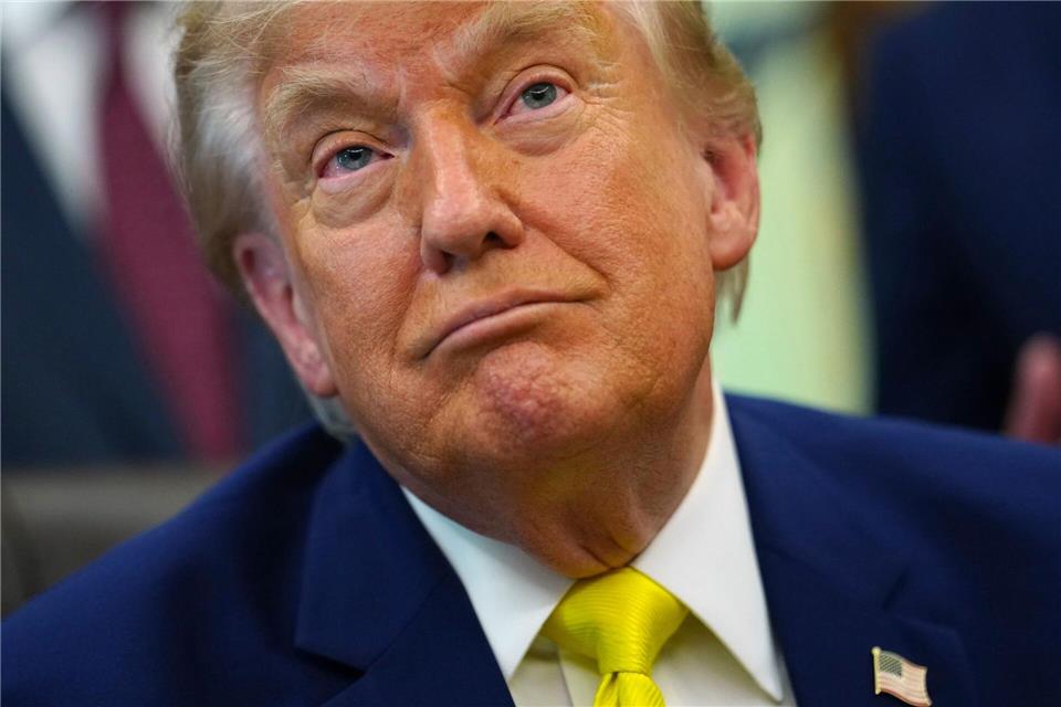 US-Präsident Trump sagt die geplanten Konzerte zum 250. Geburtstag der USA nun ganz ab. Julia Demaree Nikhinson/AP/dpa