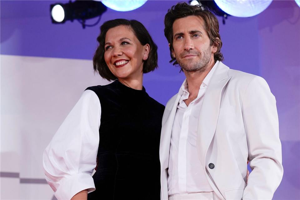 US-Schauspielerin Maggie Gyllenhaal war früher neidisch auf ihren jüngeren Bruder Jake, wie sie sagte. (Archivbild)Domenico Stinellis/AP/dpa