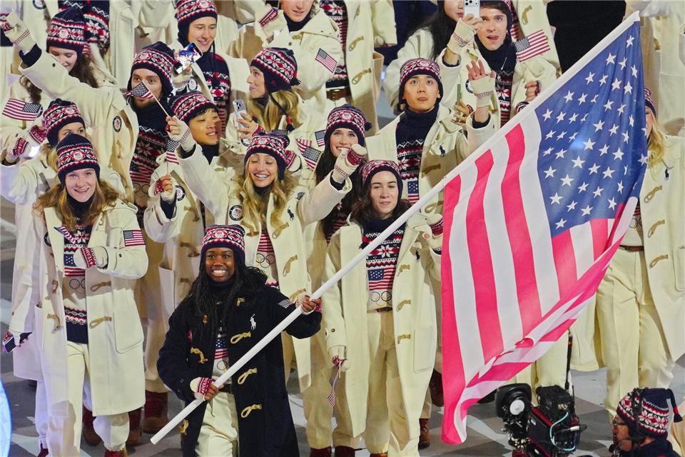 US-Sportler sehen sich während Olympia mit Hass-Attacken konfrontiert.Michael Kappeler/dpa