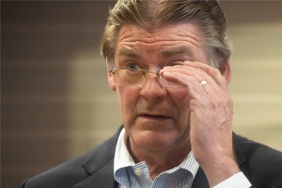 Was Lyten-Chef auf der Fabrik-Baustelle bei Heide plant US-Unternehmer Dan Cook hat in Kiel mit Vertretern aus der Landespolitik gesprochen.Frank Molter/dpa