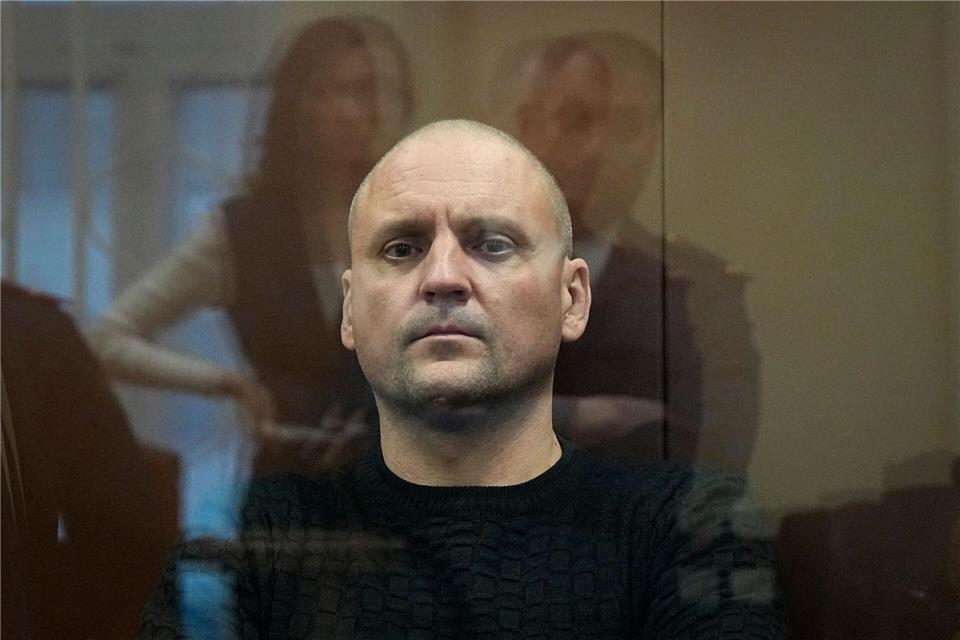 Udalzow nannte die Strafe eine „schändliche Entscheidung“. (Archivbild)Alexander Zemlianichenko/AP/dpa