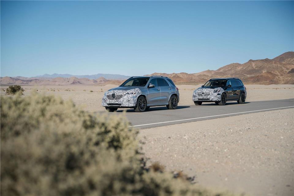 Überarbeitetes Exterieur: Neue Front- und Heckpartien verleihen GLE und GLS einen modernen Auftritt.Mercedes-Benz AG/dpa-tmn