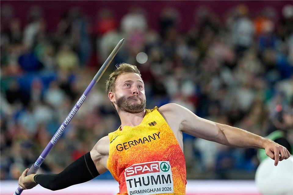 Überraschend EM-Zweiter: Nick Thumm.Matthias Schrader/AP/dpa