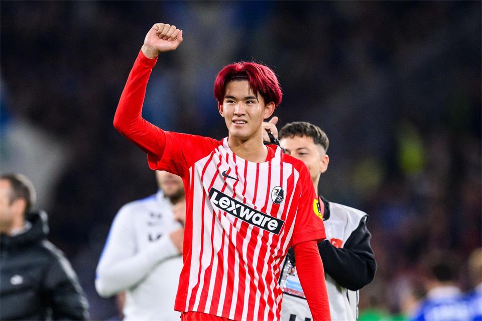 Überzeugt bisher als Joker: Freiburgs Neuzugang Keisuke Goto.Tom Weller/dpa