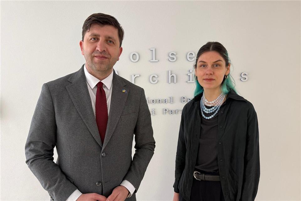 Ukrainische Archivare setzten in Kriegszeiten alles daran, Millionen historischer Dokumente zu retten und das kulturelle Erbe ihres Landes zu bewahren.Nicole Schippers/dpa