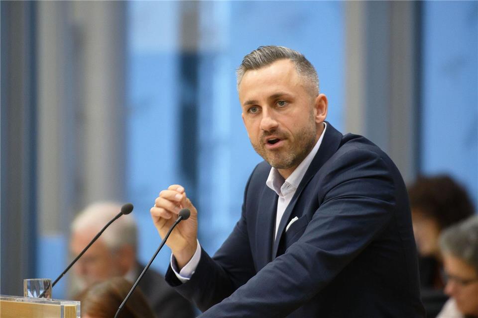 Ulrich Siegmund ist Co-Fraktionschef der AfD im Landtag von Sachsen-Anhalt. (Archivbild)Klaus-Dietmar Gabbert/dpa