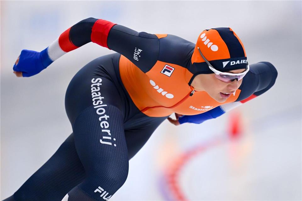 Um Eisschnelllauf-Star Jutta Leerdam gibt es Zoff.Sven Hoppe/dpa