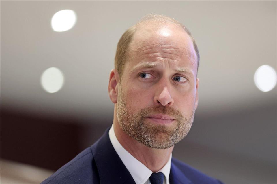 Um Suizid zu verhindern, müsse man offen und frühzeitig darüber sprechen, ist sich Prinz William sicher. (Archivbild)Chris Jackson/PA Wire/dpa