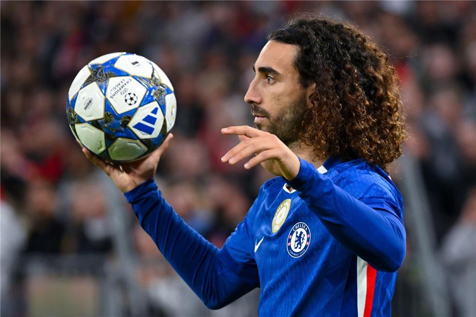 Um ihn gibt es wieder Wirbel: Marc Cucurella. (Archivbild)Sven Hoppe/dpa