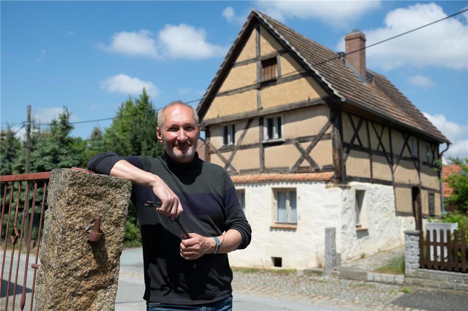 Umgebindehäuser liegen Arnd Matthes am Herzen. (Archivbild)Sebastian Kahnert/dpa