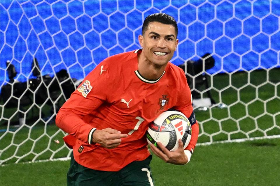 Umjubelter Torschütze: Ronaldo erzielte das zwischenzeitliche 2:2.Sven Hoppe/dpa