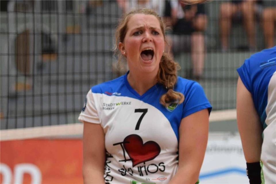 Umzug nach Borken und Vertragsverlängerung bei den Skurios Volleys: Sandra Hövels.