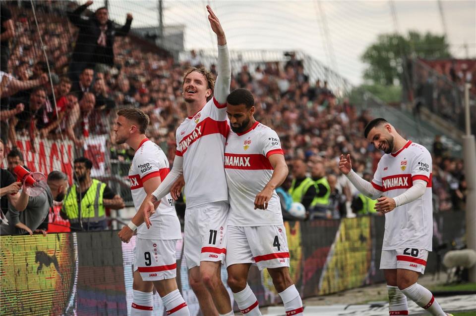 Mal was Neues für Woltemade: Erst Pechvogel, dann Tor-Held Und doch noch Tor-Held: Nick Woltemade vom VfB Stuttgart.Christian Charisius/dpa