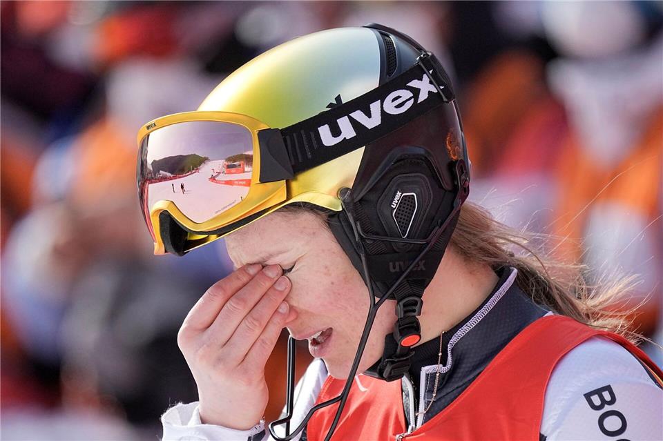 Undankbarer vierter Platz: In Peking verpasste Lena Dürr 2022 eine Medaille knapp. (Archivbild)Michael Kappeler/dpa