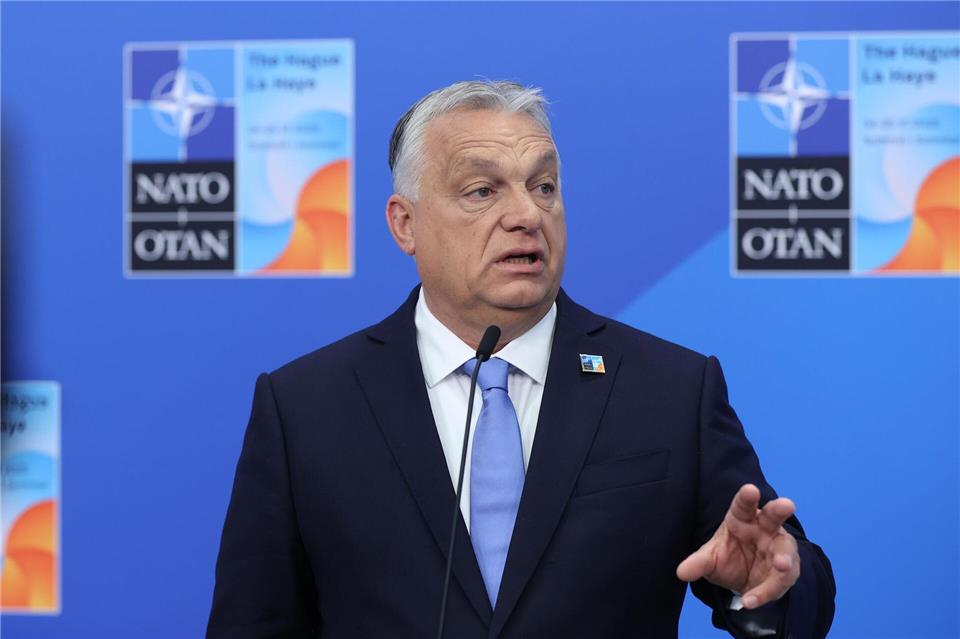 Ungarns Ministerpräsident Viktor Orban hat die Antifa zur terroristischen Vereinigung erklärt. (Archivbild) Zhao Dingzhe/XinHua/dpa