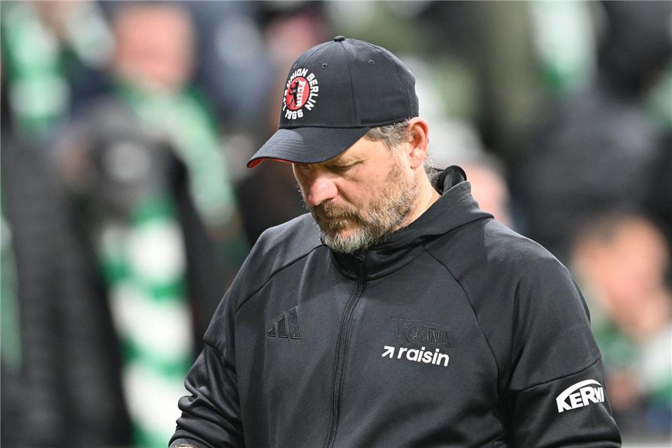 Harmlose Unioner treten auf der Stelle Union-Coach Steffen Baumgart war nach der Niederlage in Bremen bedient.Carmen Jaspersen/dpa