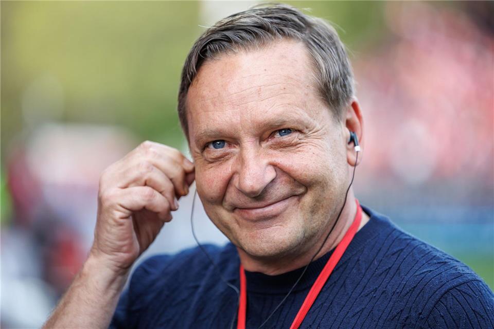Union-Manager Horst Heldt mahnt zur Ruhe. (Archivbild)Andreas Gora/dpa