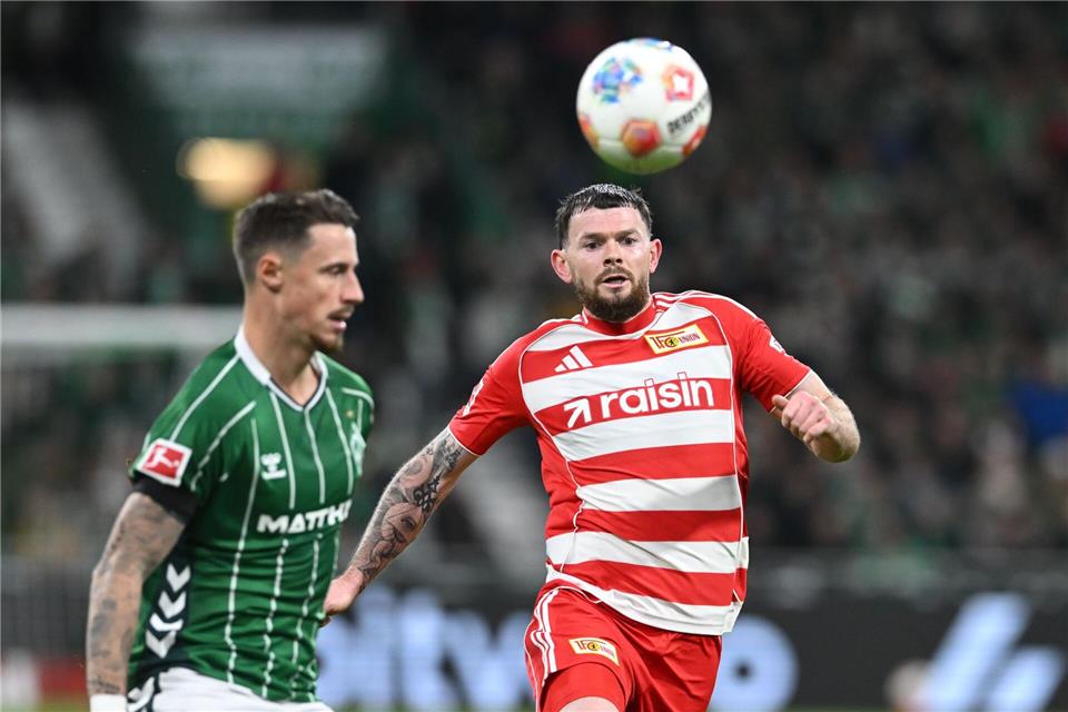 Harmlose Unioner treten auf der Stelle  Union-Stürmer Oliver Burke konnte bei seiner Rückkehr nach Bremen keine Akzente setzen.Carmen Jaspersen/dpa