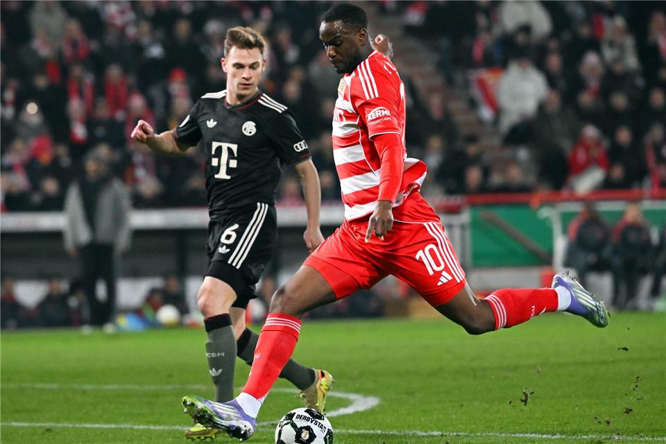 Union konnte die Bayern nicht so ärgern wie in der Bundesliga.Soeren Stache/dpa