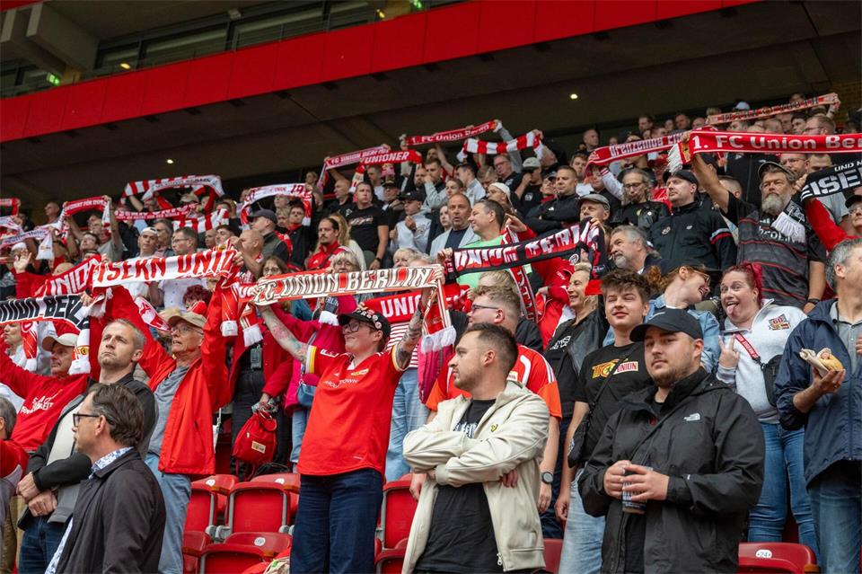 Unions Mitgliederversammlung fand im Stadion An der Alten Försterei statt.Matthias Koch/dpa