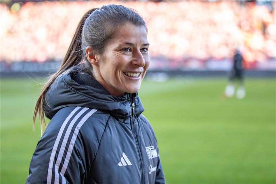 Unions neue Cheftrainerin: Marie-Louise Eta. (Archivbild)Andreas Gora/dpa