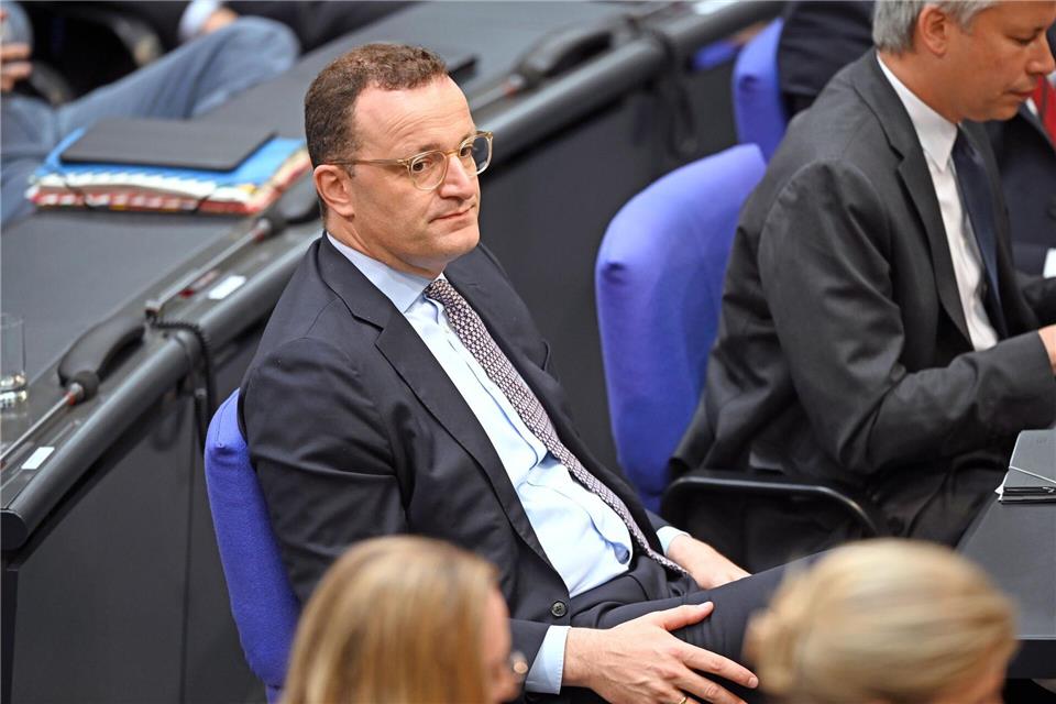 Unionsfraktionschef Jens Spahn (CDU) konnte die Mehrheit für die damalige SPD-Kandidatin Frauke Brosius-Gersdorf im Juli nicht garantieren. (Archivbild) Niklas Treppner/dpa
