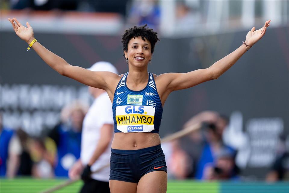 Unkaputtbar stark - Malaika Mihambo in Aktion. (Archivbild)Sven Hoppe/dpa