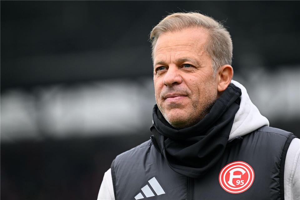 Unter Druck: Düsseldorf-Trainer Markus Anfang.Gregor Fischer/dpa
