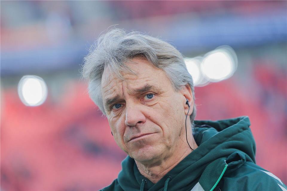 Unter Druck: Werder-Trainer Horst Steffen.Rolf Vennenbernd/dpa