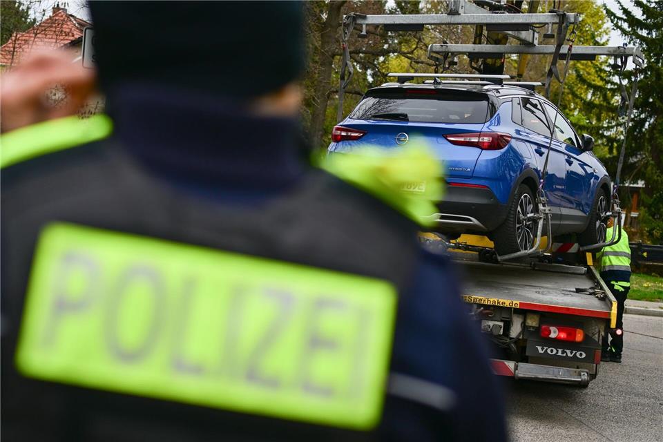 Unter anderem Falschparker mussten mit Ärger rechnen.Sebastian Gollnow/dpa