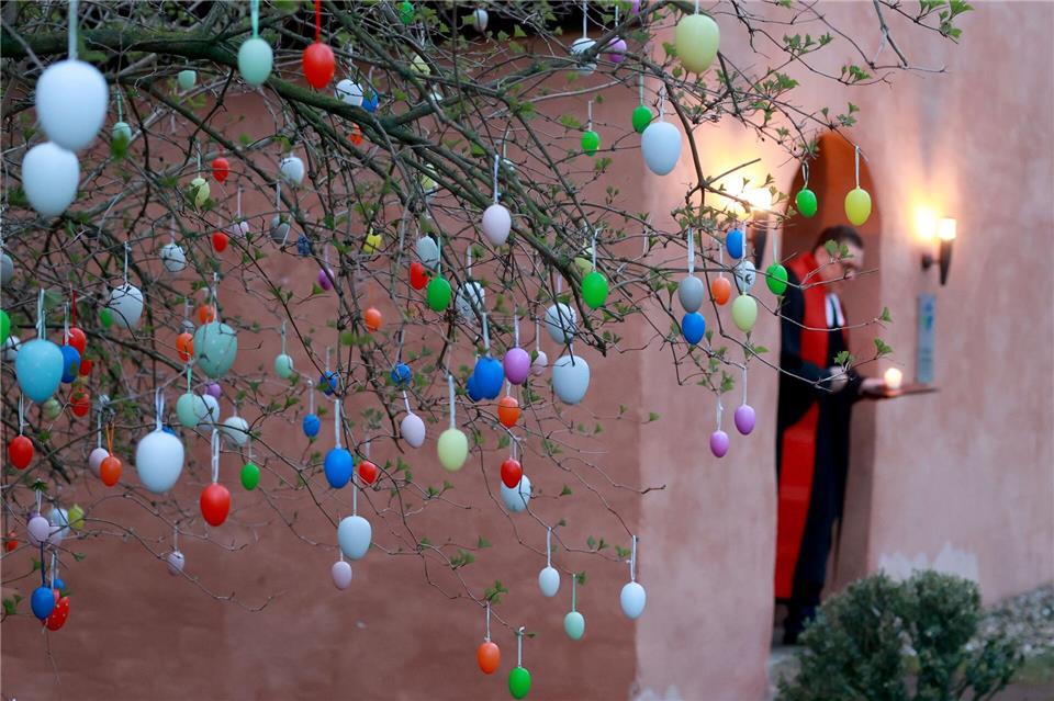 Unter anderem mit Gottesdiensten feiern die Christen in Mitteldeutschland Ostern. (Archivbild)Peter Gercke/dpa-Zentralbild/ZB