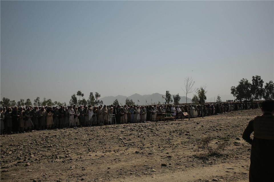 Unter den Opfern seien Frauen und Kinder, heißt es. Sami Jan/dpa