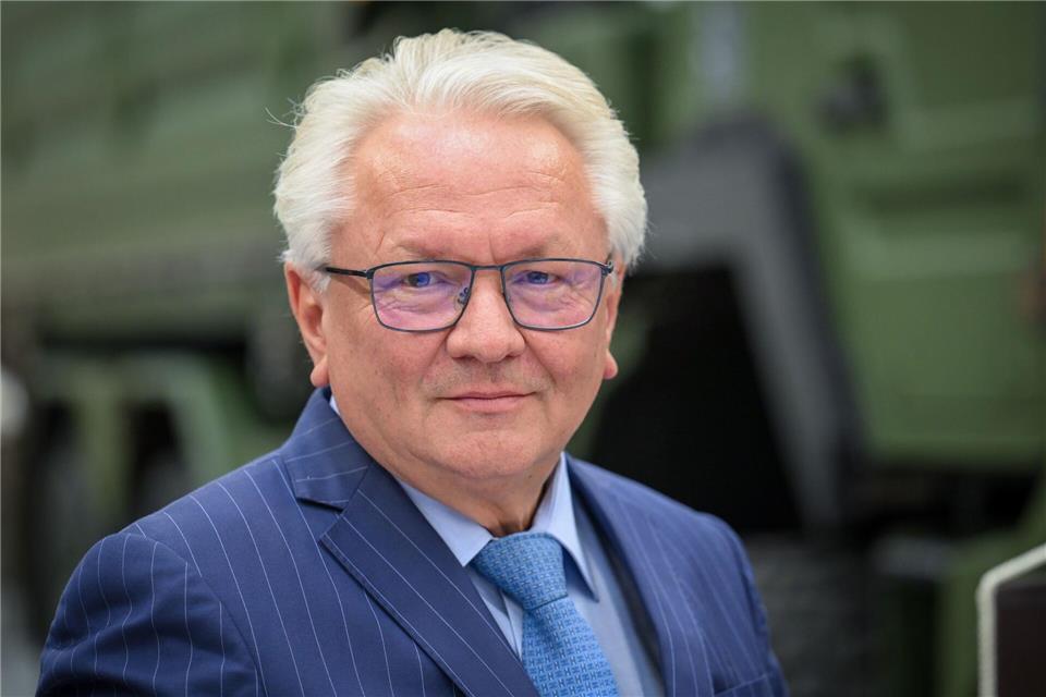 Unter seiner Führung wird Rheinmetall immer größer: der Rüstungsmanager Armin Papperger.Soeren Stache/dpa