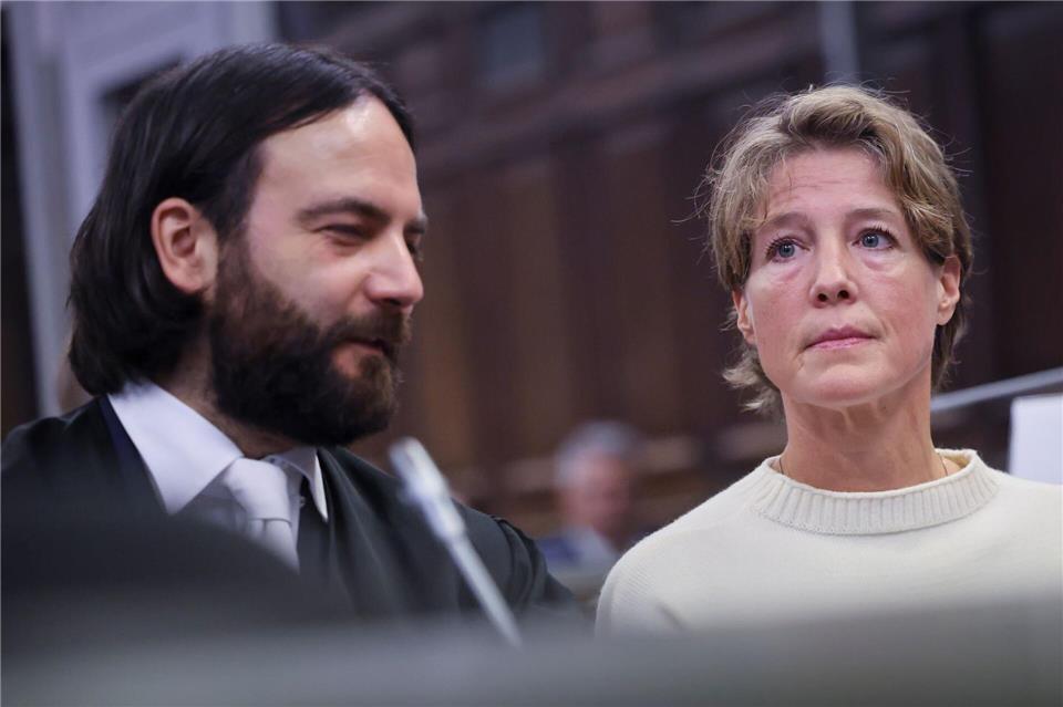 Unternehmerin Christina Block wird unter anderem von Rechtsanwalt Ingo Bott vertreten.Christian Charisius/dpa/Pool/dpa