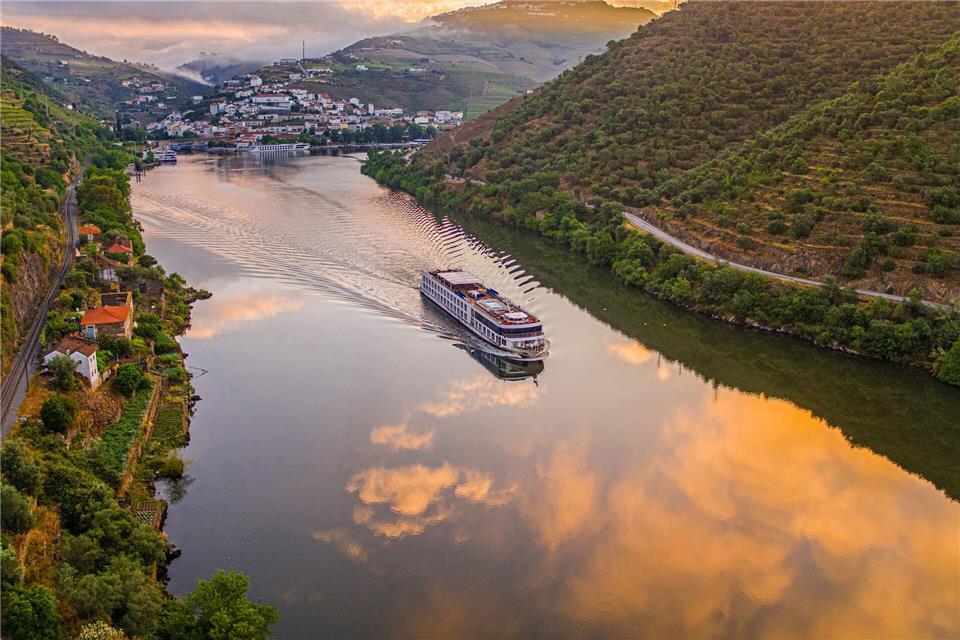 Unterwegs auf Portugals großem Fluss: die „MS Douro Spirit“.Thurgau Travel AG/dpa-tmn