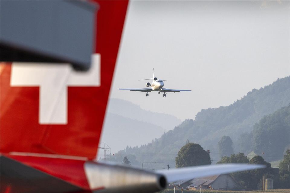 Unverrichteter Dinge kehrte die Schweizer Bundespräsidentin in die Schweiz zurück (Archivbild) Peter Schneider/KEYSTONE/dpa