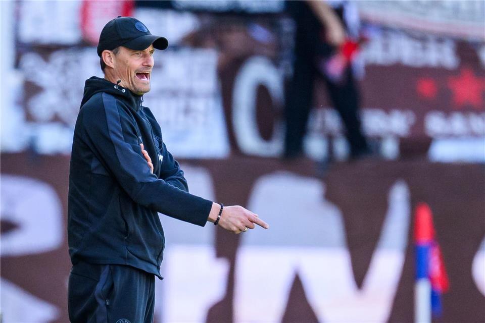 Unzufrieden mit dem Auftritt seines Teams: Alexander BlessinTom Weller/dpa