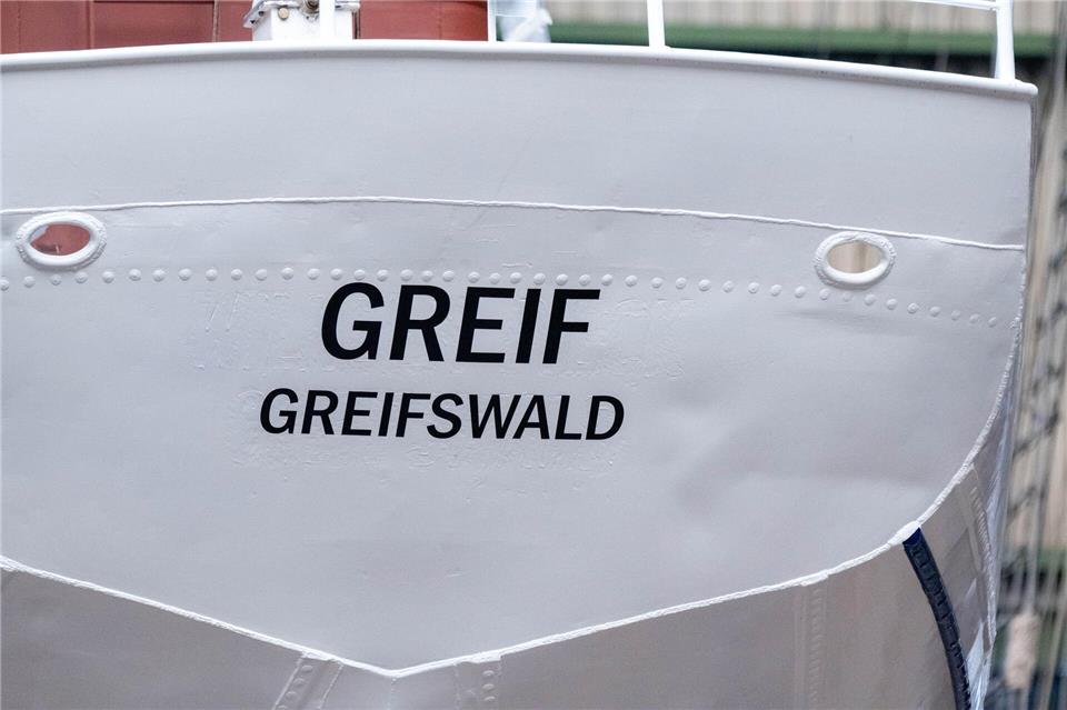 Ursprünglich hatte die „Greif“ einen anderen Namen.Stefan Sauer/dpa