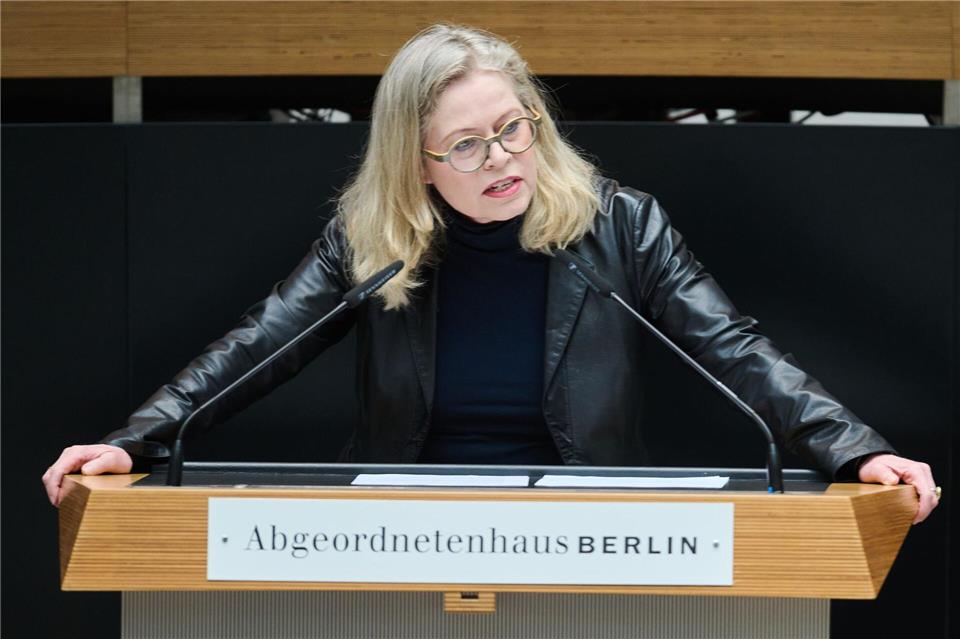 Ute Bonde (CDU) ist seit Mai 2024 Verkehrssenatorin in Berlin. Annette Riedl/dpa